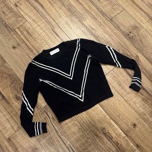 Tanya Taylor Charcoal Knit Top